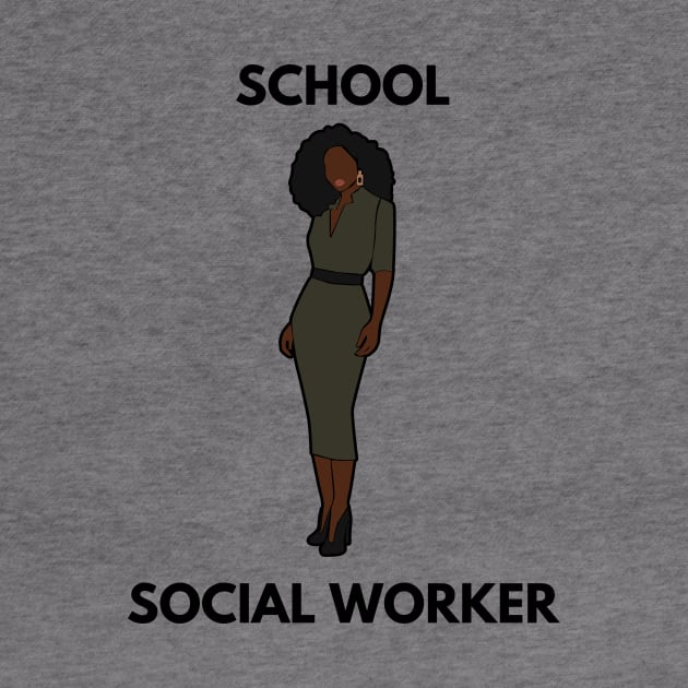 Black School Social Worker by Chey Creates Clothes